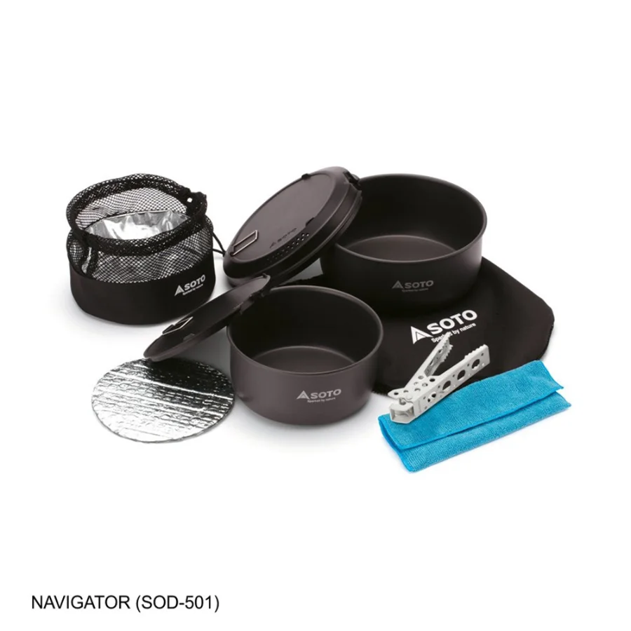 SOTO Navigator Cookware System - SOD-501 - Image 1